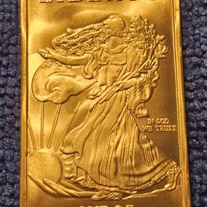 Lady Liberty Copper Bullion Bar